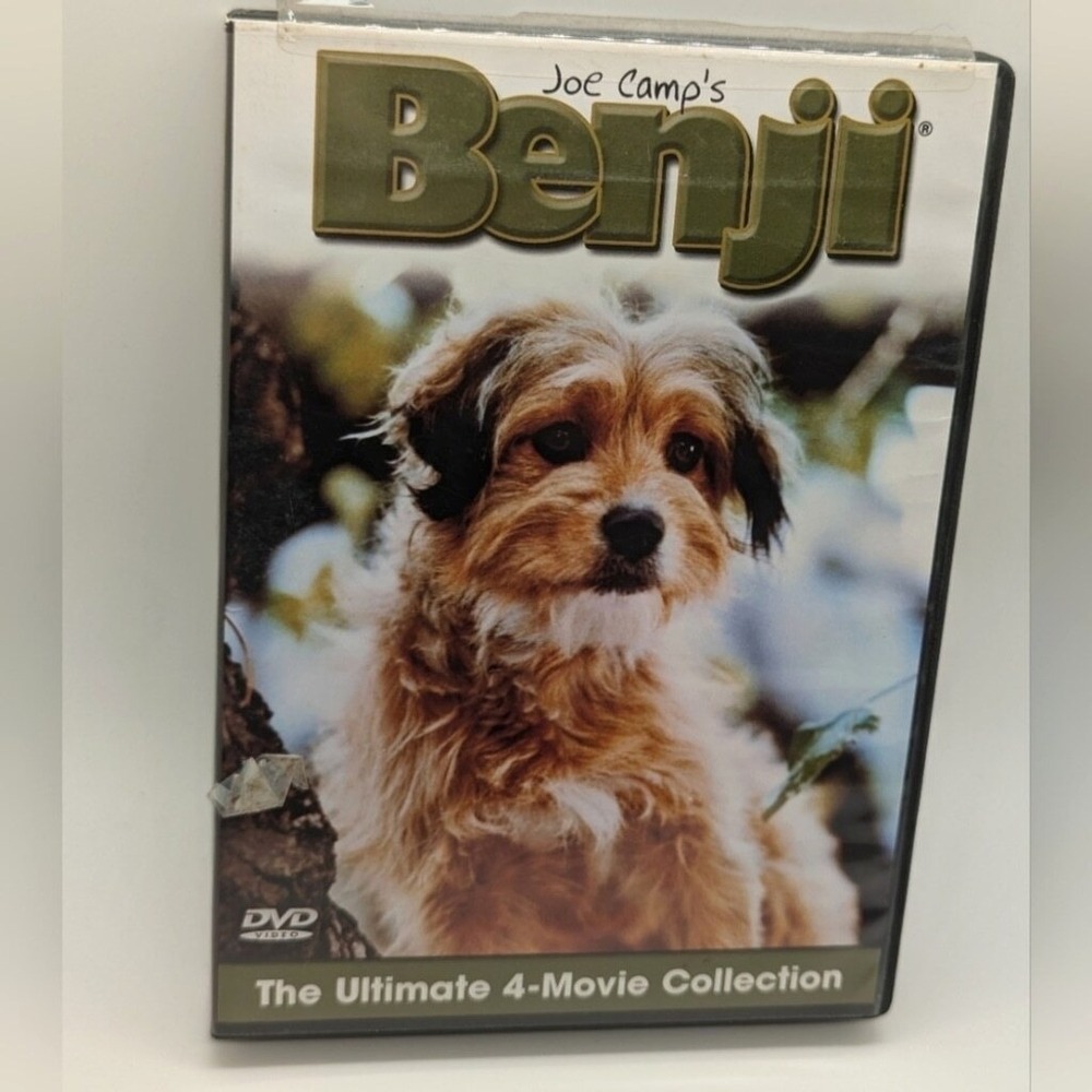 Benji The Ultimate 4 Movie Collection DVD 2 Disc Set 70s 80s Kids